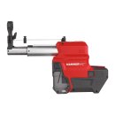 Milwaukee M18FDDEXL-0 dedizierte Staubabsaugung für 26 mm SDS-Plus-Hämmer mit AUTOPULSE™