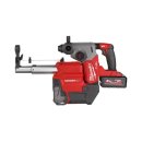Milwaukee M18FDDEXL-0 dedizierte Staubabsaugung für 26 mm SDS-Plus-Hämmer mit AUTOPULSE™