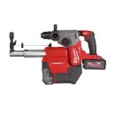 Milwaukee M18FDDEXL-0 dedizierte Staubabsaugung für 26 mm SDS-Plus-Hämmer mit AUTOPULSE™