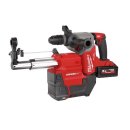 Milwaukee M18FDDEXL-0 dedizierte Staubabsaugung für 26 mm SDS-Plus-Hämmer mit AUTOPULSE™