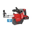 Milwaukee M18FDDEXL-0 dedizierte Staubabsaugung für 26 mm SDS-Plus-Hämmer mit AUTOPULSE™