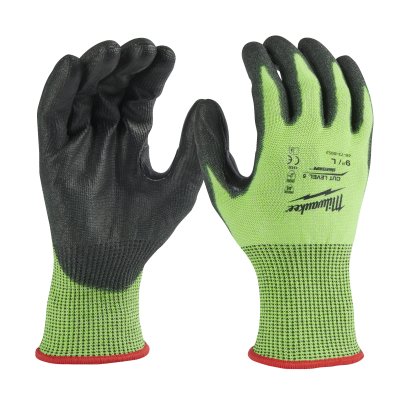 Hi-Vis Schnittschutzhandschuhe Klasse 5/E Größe 9 (L)