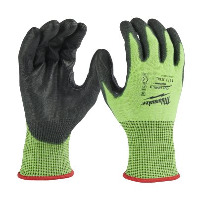 Hi-Vis Schnittschutzhandschuhe Klasse 5/E Größe 11 (XXL)