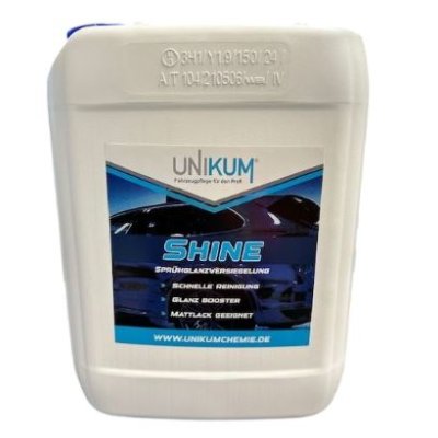 Unikum SHINE Sprühglanzversiegelung 5L