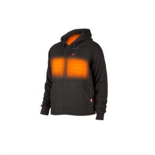 Milwaukee M12HHBL4-0 12 V Akku-Heiz-Hoodie Herren schwarz versch. Größen