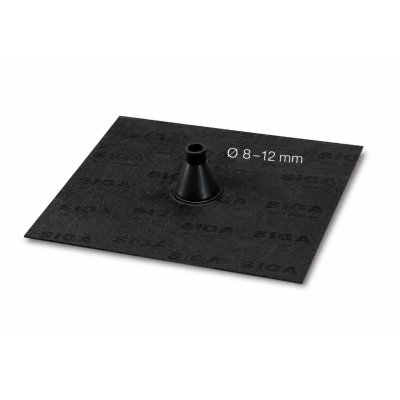 Siga Fentrim Manschette black für Außengebrauch 1 Stück 8.0 mm-12.0 mm