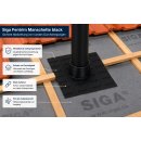 Siga Fentrim Manschette black für Außengebrauch 1 Stück 8.0 mm-12.0 mm