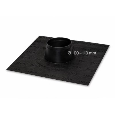 Siga Fentrim Manschette black für Außengebrauch 1 Stück 100.0 mm - 110.0 mm