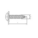 Förch Fensterbankschrauben Blechgewinde TX A2 3,9  x 19 mm 500 Stück