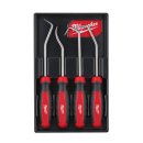 Heavy-Duty Montagehaken Set 4-teilig: flach, gebogen,...