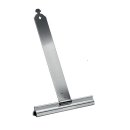 Alu-Aufhängeprofilstück 100 mm mit Feder 1...