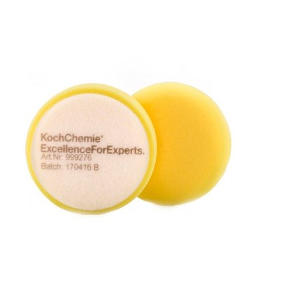 Koch Chemie Schleifschwamm gelb, mittelhart, 5 Stück, 80 mm