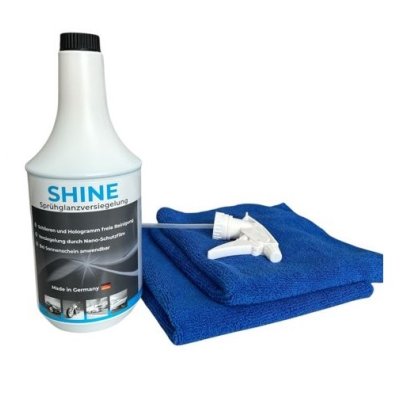 Unikum SHINE Sprühglanzversiegelung 1L Set inkl. Mikrofasertücher 300 GSM 40x40