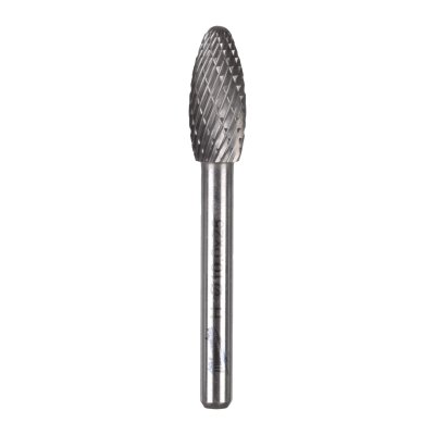 HM-Fräser 6 mm Schaft u. 10 mm Durchmesser Typ H flammenförmiger Kopf