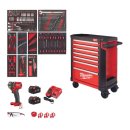 Milwaukee 30˝ / 78 cm TOOLGUARD Werkstattwagen mit...