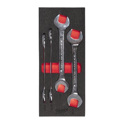 Doppel-Maulschlüssel Einlage 4-teilige Einlage für Werkstattwagen 78 cm