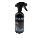 Unikum Magic Gloss & Protect Pflegemittel 500 ml Set inkl. 2x Mikrofasertücher 300GSM 40x40
