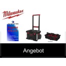 Milwaukee Angebot  PACKOUT SET Trolley Koffer + Werkzeugtrage inklusive
