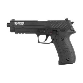 GSG Swiss Arms Navy Pistol Schwarz 6mm - Airsoft AEP < 0,5 Joule