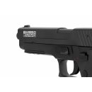 GSG Swiss Arms Navy Pistol Schwarz 6mm - Airsoft AEP < 0,5 Joule