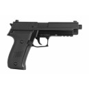 GSG Swiss Arms Navy Pistol Schwarz 6mm - Airsoft AEP <...