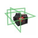 Milwaukee M123PL-0C Kreuzlinienlaser 3 x 360°...