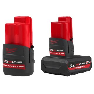 Milwaukee M12HB Akku High Output versch. Ausführungen