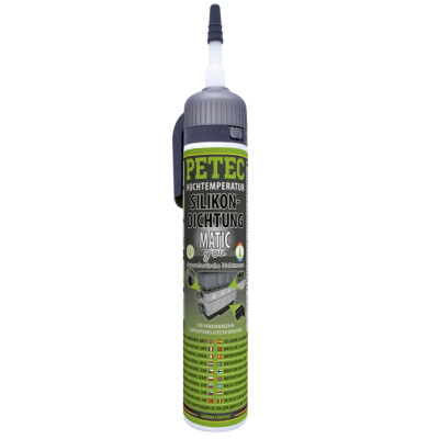 Petec Hochtemperatur-Silikondichtung Matic 200 ml versch. Ausführungen