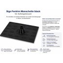 Siga Fentrim Manschette black für Aussengebrauch 1...