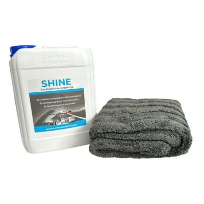 Unikum SHINE Sprühglanzversiegelung 5L Set inkl. Liquid Elements Silverback Fusion XL Trockentuch 50 x 80 cm 1100GSM