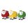 Deko Schafe Mini versch. Farben - Stillvolle Gartenfiguren