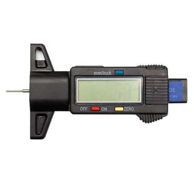 Iwetec Reifenprofil-Tiefenmesser digital 0-25 mm