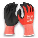 Geschenk Set Warnschutzweste gelb Größe L/XL + Schnittschutzhandschuhe + Schutzbrille + Bandmaß
