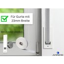 Abdeckplatte für Gurtwickler Kunststoff, LA 135 mm, weiß