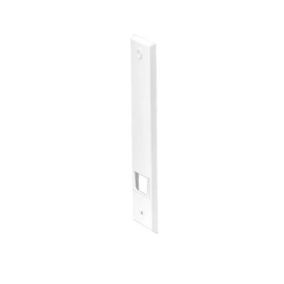 Abdeckplatte für Gurtwickler Kunststoff, LA 185 mm, weiß