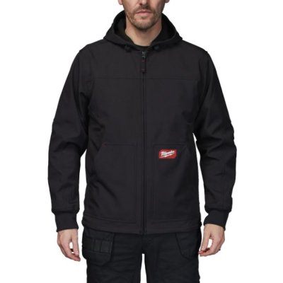 Milwaukee FREEFLEX Softshell Kapuzen-Jacke schwarz