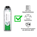 GreenteQ 1K Fensterschaum 500 ml Set inkl. Pistole und Reiniger  verschiedene Mengen