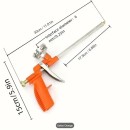 GreenteQ 1K Fensterschaum 500 ml Set inkl. Pistole und Reiniger  verschiedene Mengen