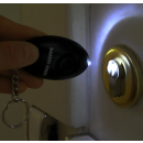 KH Security Schlüsselalarm inkl. LED-Licht - KH-Security - schwarz oder pink