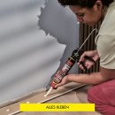 UHU PolyMax Montagekleber Sofort Power weiss 440 g