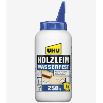 UHU Holzleim D2 Wasserfest 250 g Flasche