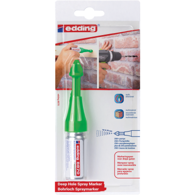 Edding 8870 Bohrloch Spraymarker neongrün