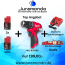 Aktion Milwaukee M12BLPDRC + 2x 2Ah Akkus + M12-18FC...