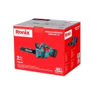 Ronix Tools Akku Kettensäge - bürstenlos - 20 V, 25 cm Schnittlänge - inkl. Akku & Ladegerät