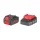 Ronix Tools Bürstenloser Akku- Schlagschrauber ½ Zoll 20V 4,0Ah inkl. 2 Akkus & Ladegerät