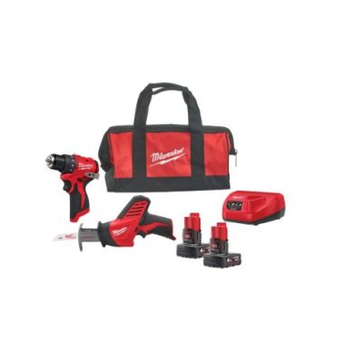 Milwaukee M12BLPP2A-402B 2St. Powerpack