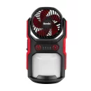 Ronix Tools LED Spotlight mit Doppelventilator | 500 lm | USB-C | 2-in-1 Campinglampe & Ventilator