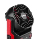 Ronix Tools LED Spotlight mit Doppelventilator | 500 lm | USB-C | 2-in-1 Campinglampe & Ventilator