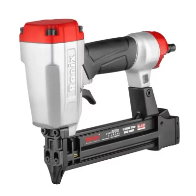 Ronix Tools Druckluft-Brad-Nagler 18 Gauge 30 mm | Pneumatischer Stiftnagler | 60–100 PSI | 100 Nagel Magazin
