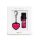 KH-Security " Mein Schutzengel " Herzalarm soft touch (Schwarz/Pink) + Pfefferspray Lady Pink "Schutzengel" 15 ml